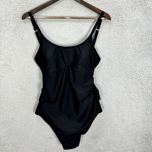 Shapermint Essentials one piece swimsuit Medium Smoothing padded beach‎ vacay